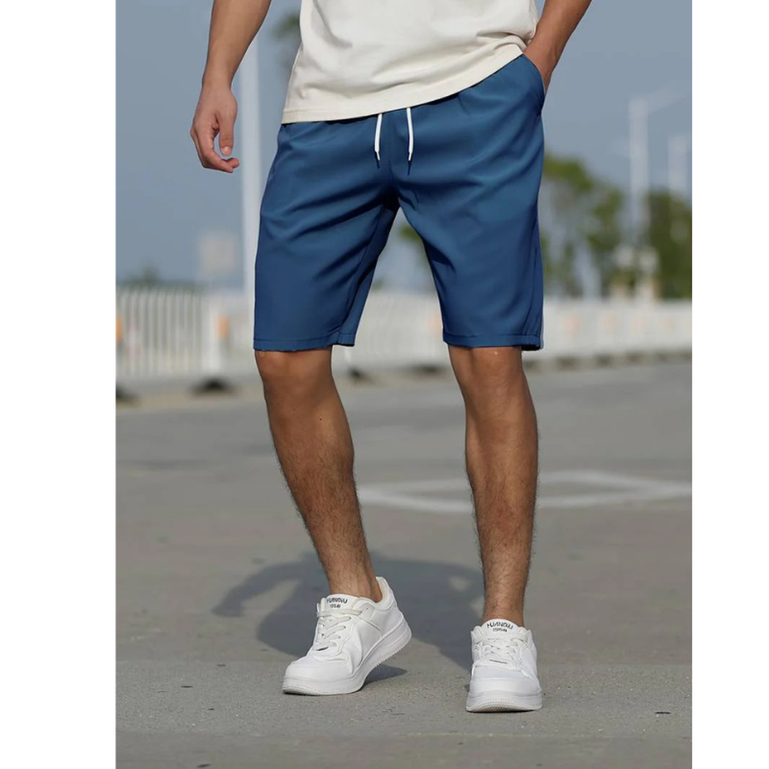 Ethan | Men’s Drawstring Waist Shorts with Low Rise