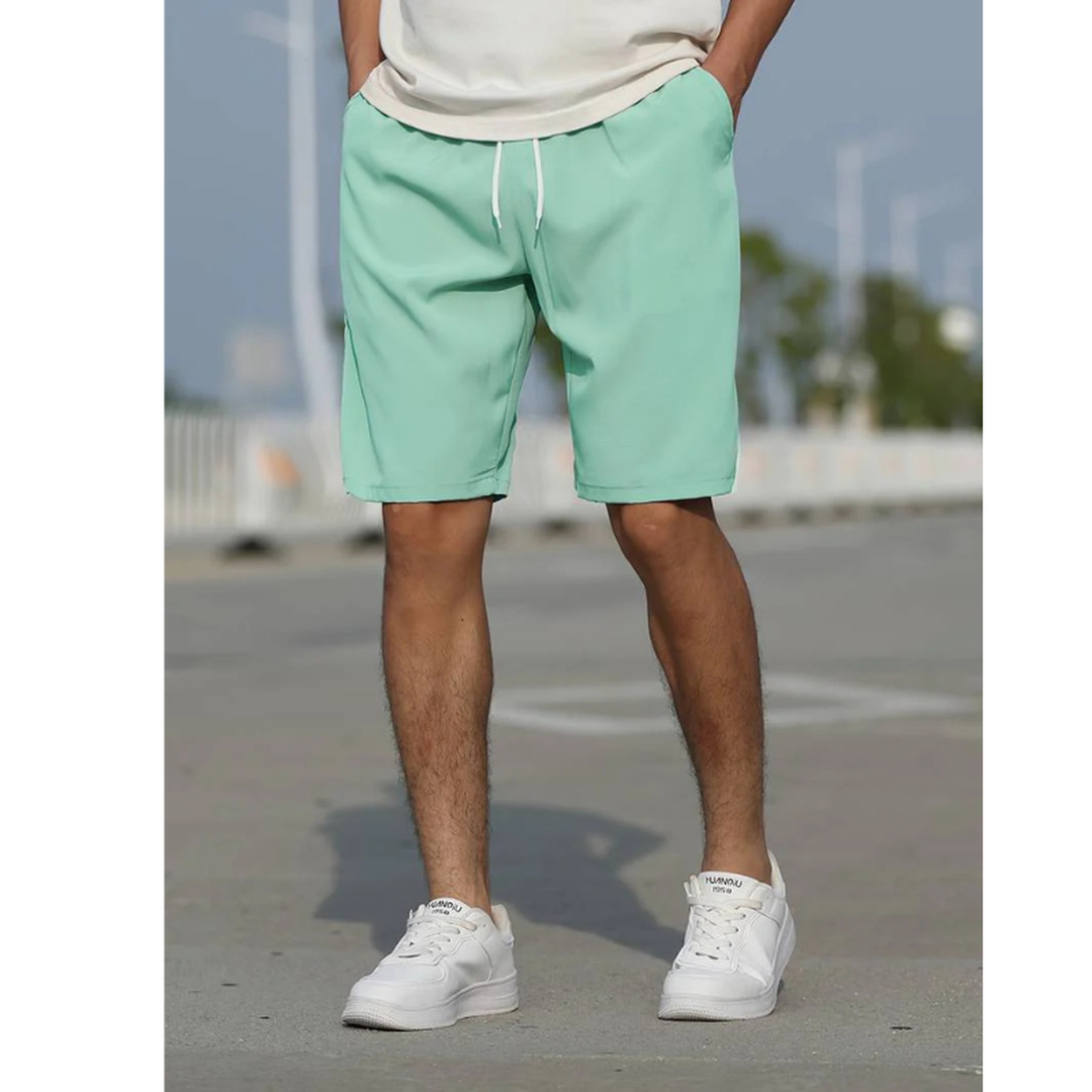 Ethan | Men’s Drawstring Waist Shorts with Low Rise