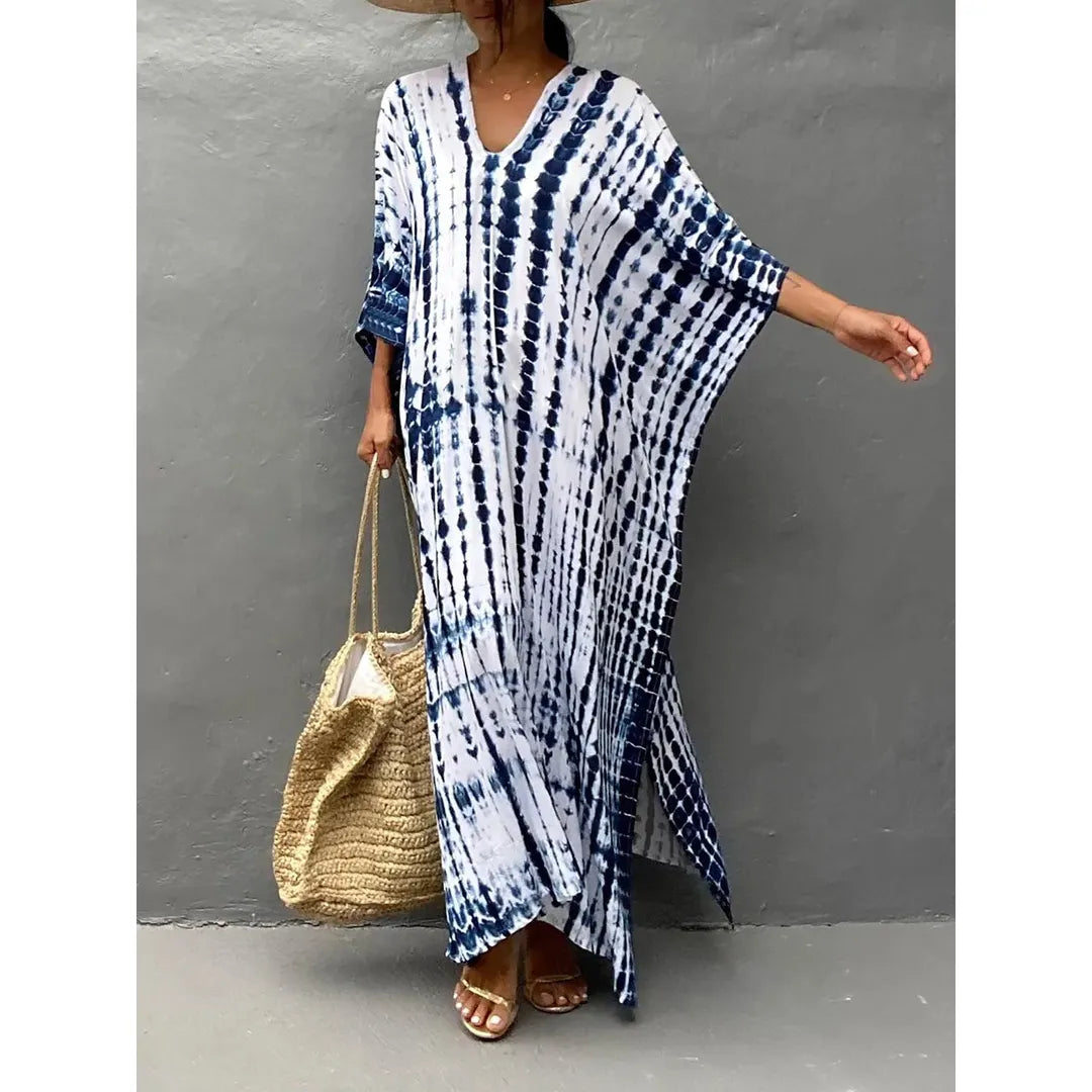 Naomi | Women’s Long Caftan Maxi Dress with Bohemian Style