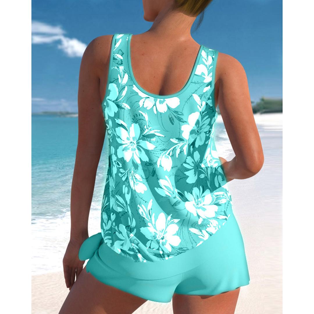 Lillian | Women’s Floral Tankini Set