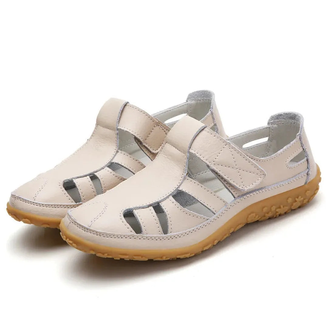 Clara | Women’s Slip-On Walking Shoes with Cut-Out Panels
