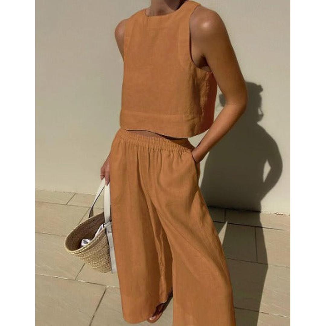 Chloe | Women’s Two-Piece Set with Top and Trousers