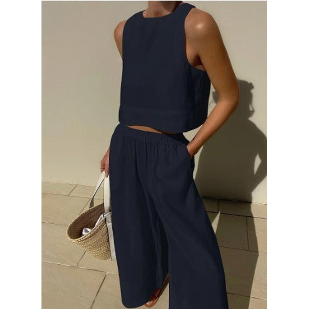 Chloe | Women’s Two-Piece Set with Top and Trousers