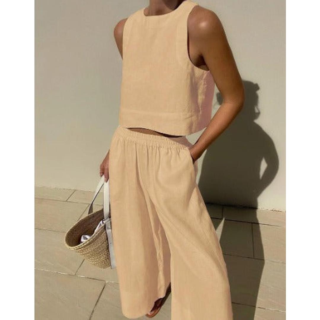 Chloe | Women’s Two-Piece Set with Top and Trousers