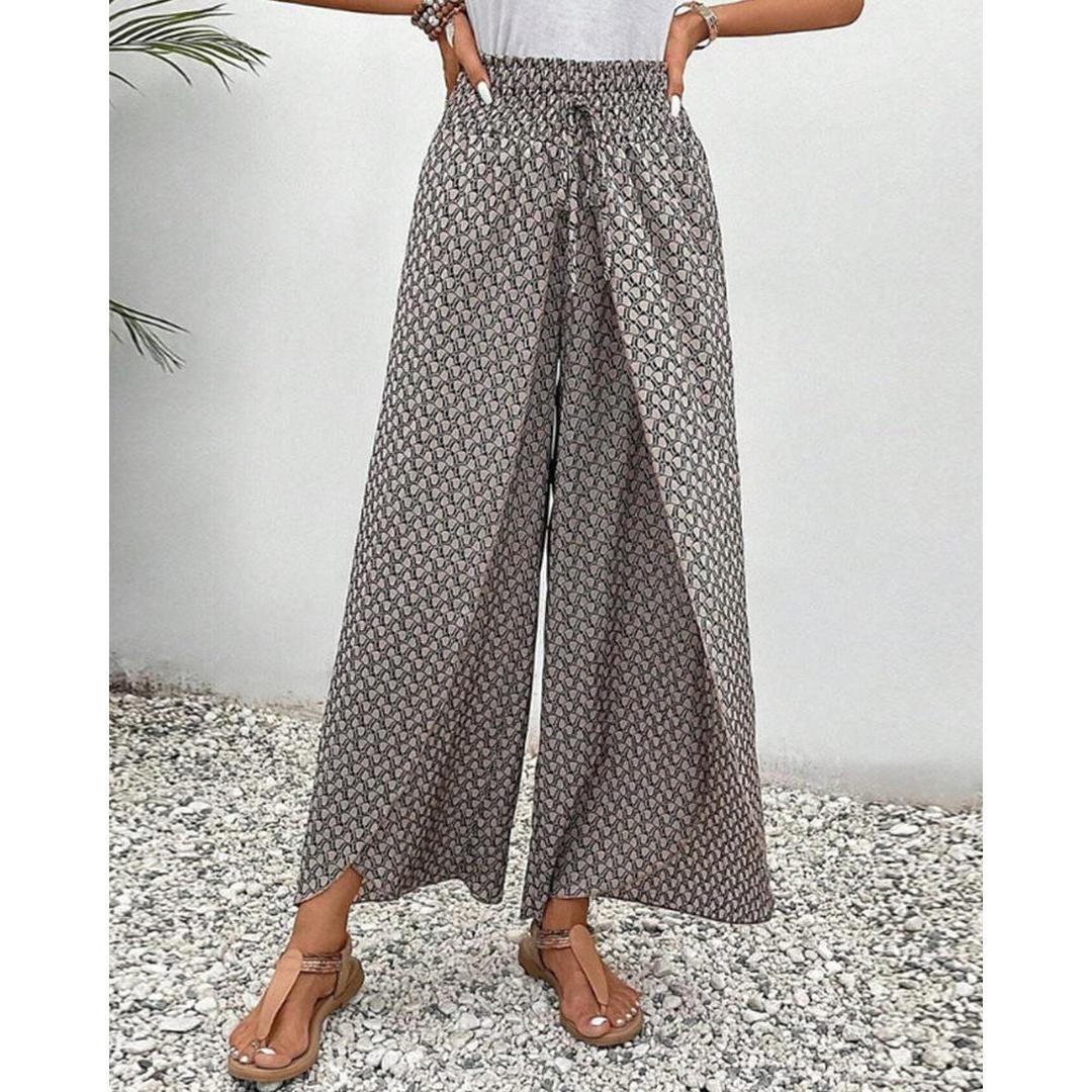 Zoe | Women’s High-Waist Trousers with Wide Leg