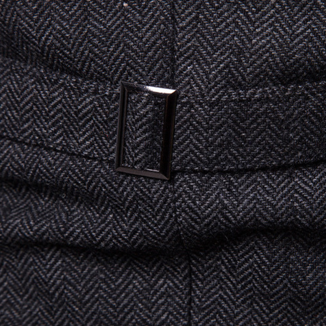 Corvello | Men’s Button-Front Vest with Classic Tailored Design