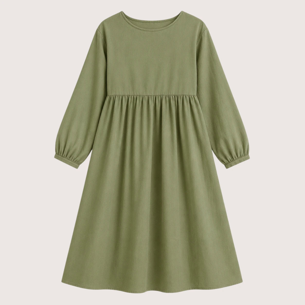Danielle | Women’s Midi Dress with 3/4 Sleeves and Side Pockets