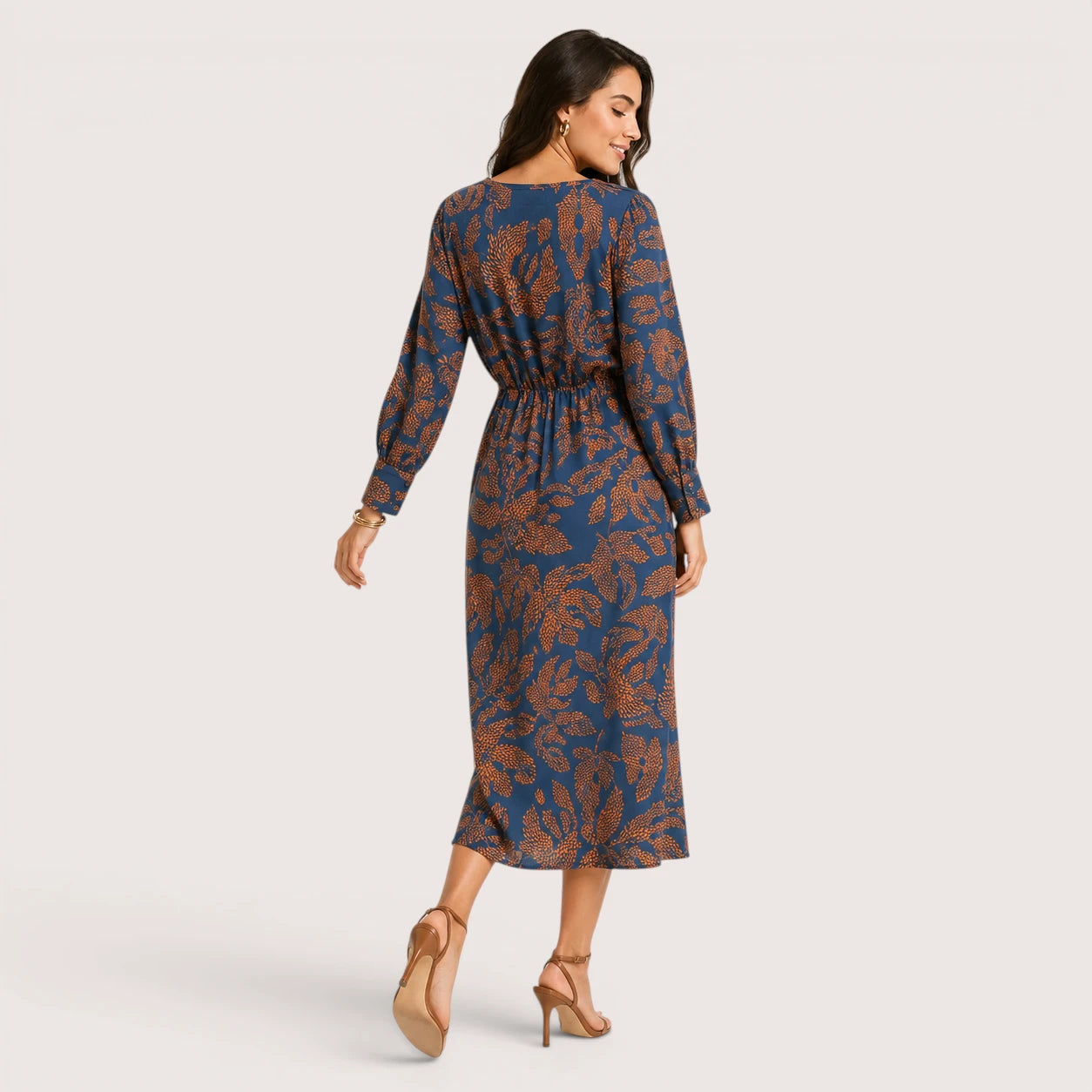 Eliana | Women’s Boho Maxi Dress with V-Neck