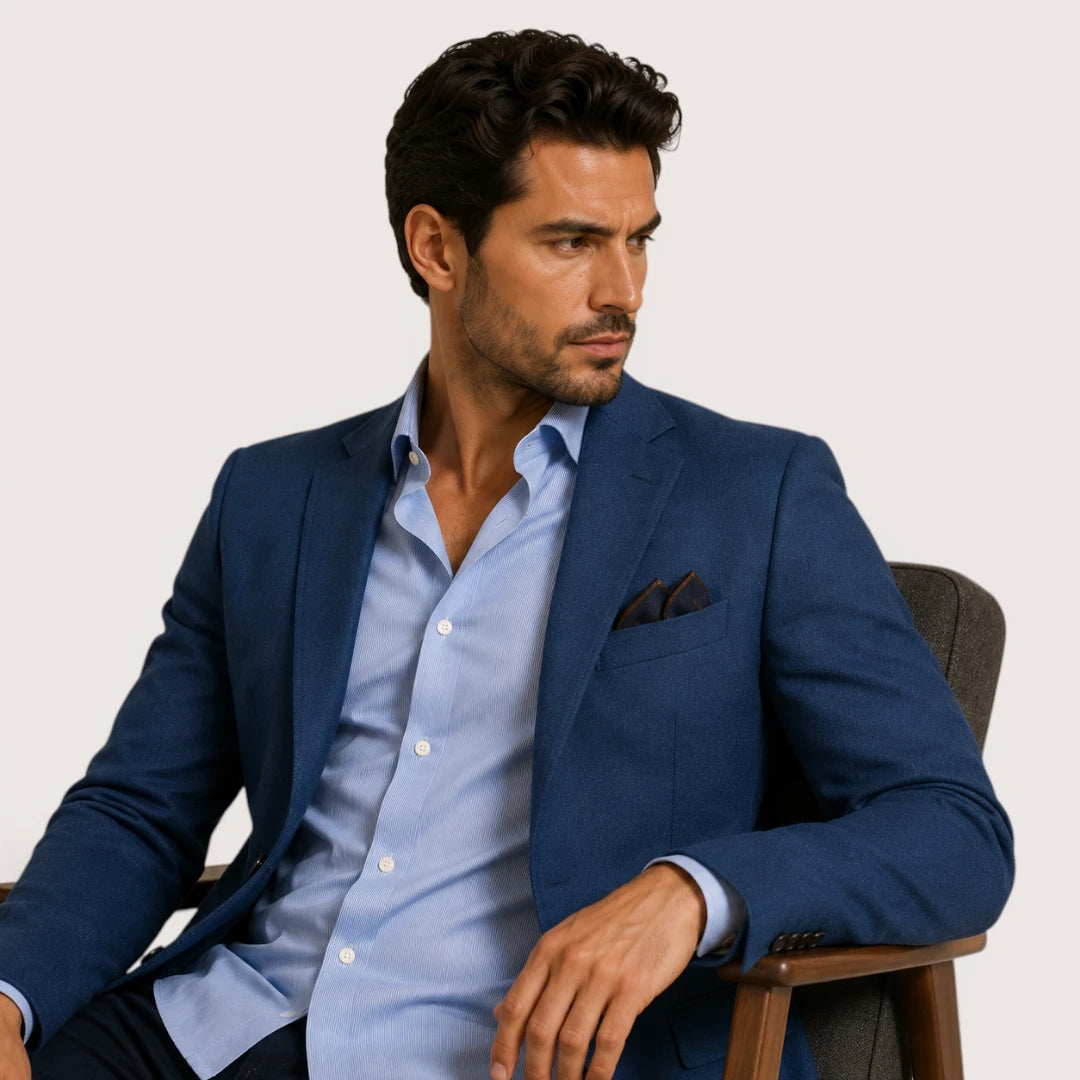 Oliver | Men’s Casual Blazer with Notched Lapel