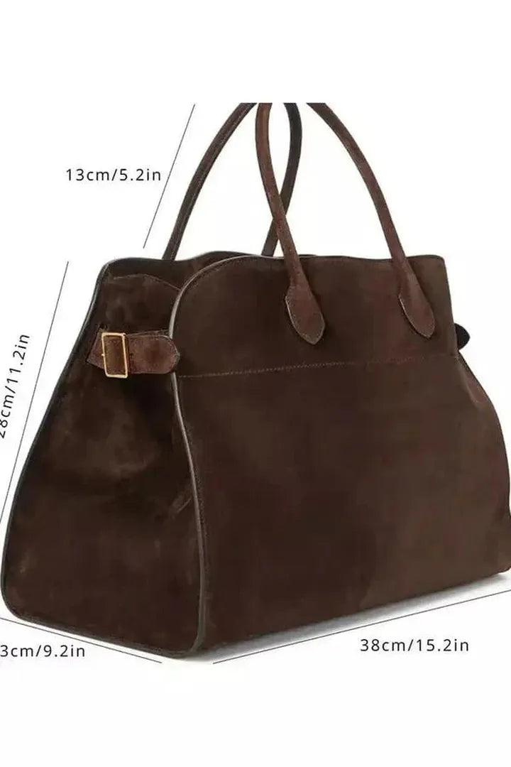Harper | Women’s Leather Handbag with Double Top Handles