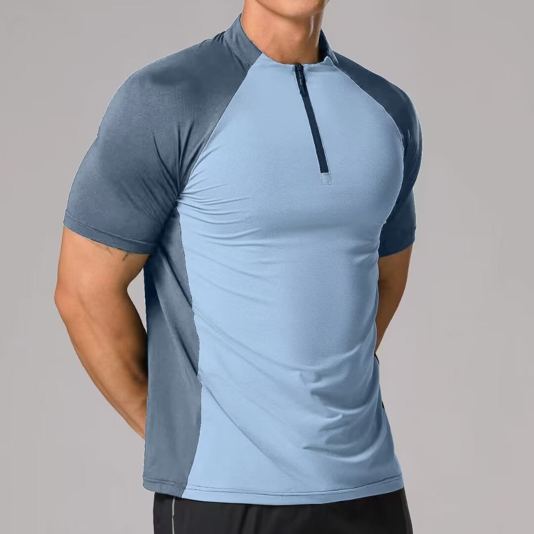 Blake | Men’s Half-Zip Short Sleeve Sports Shirt