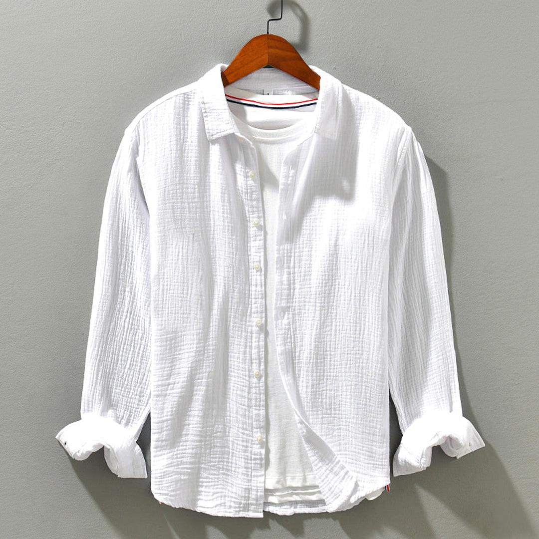 Miles | Men’s Casual Button-Up Shirt with Classic Collar