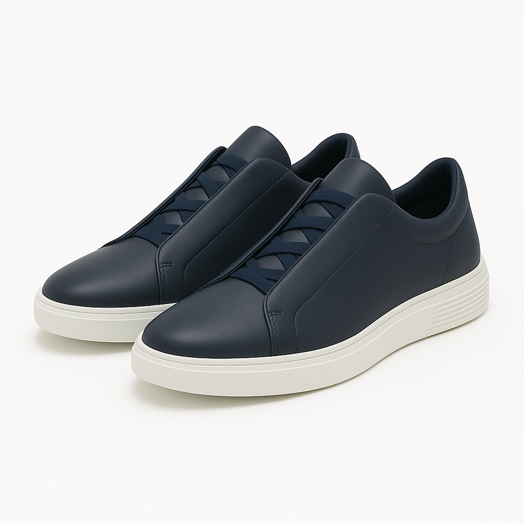 Owen | Men’s Leather Lace-Up Trainers