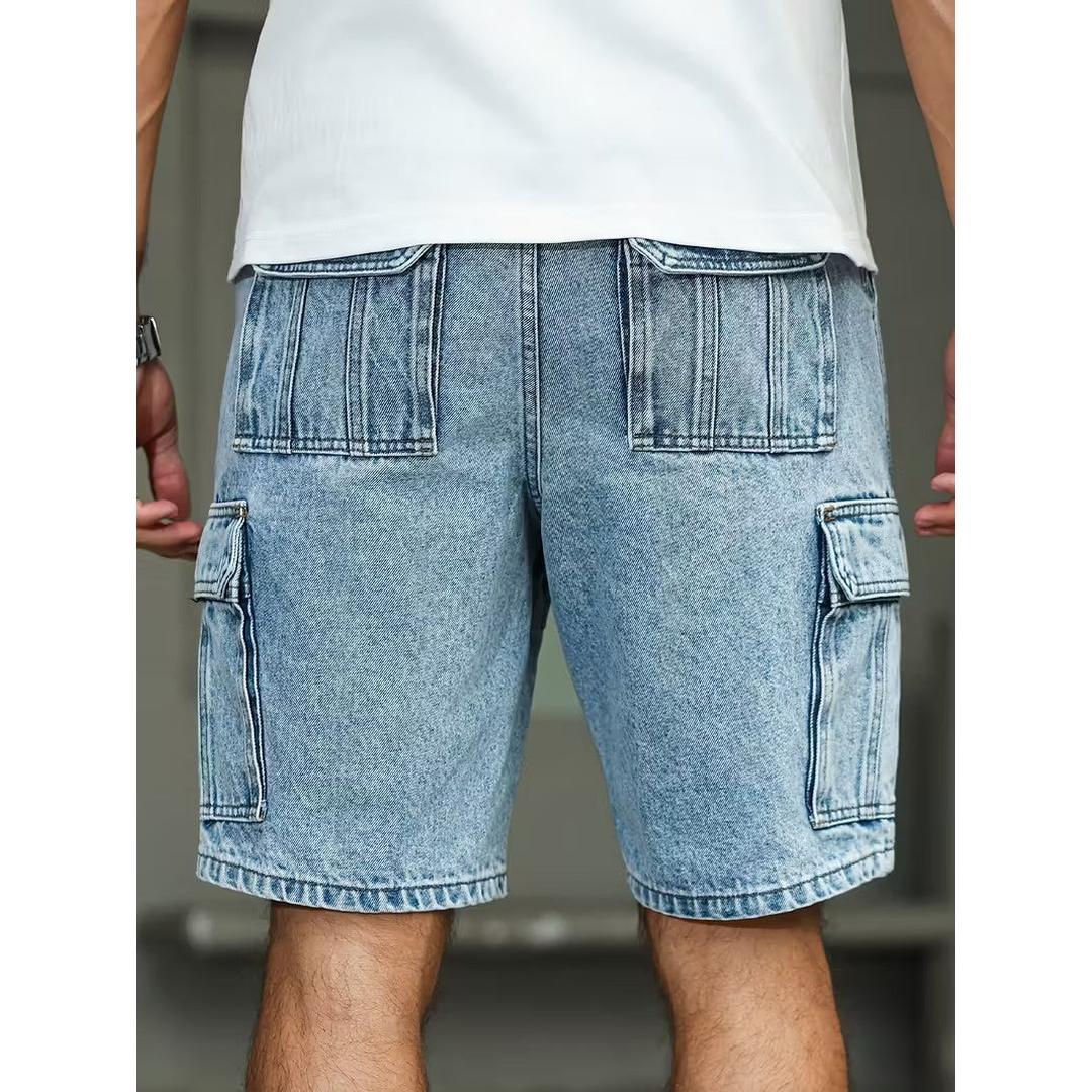 Men’s Cargo Shorts with Multiple Pockets