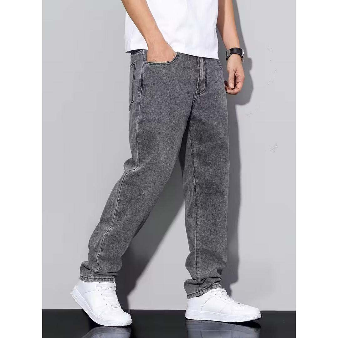 Men’s Full Length Jeans with Straight Shape