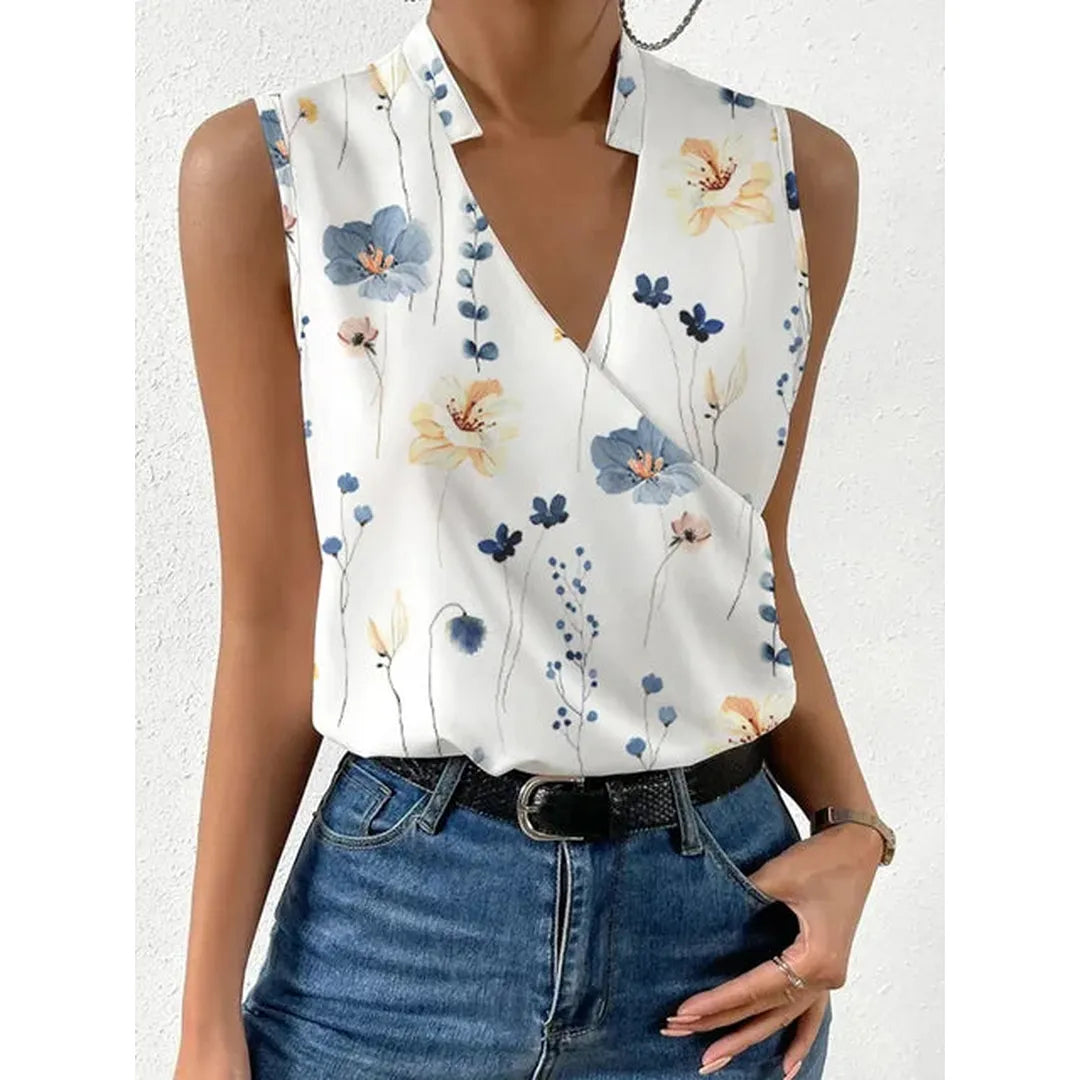 Lily | Women’s V-Neck Sleeveless Top