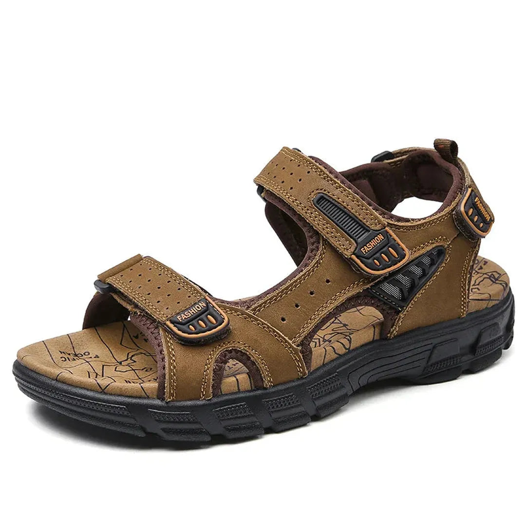 Daniel | Men’s Adjustable Strap Sandals with Cushioned Footbed