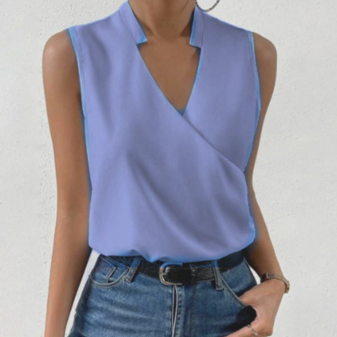 Lily | Women’s V-Neck Sleeveless Top