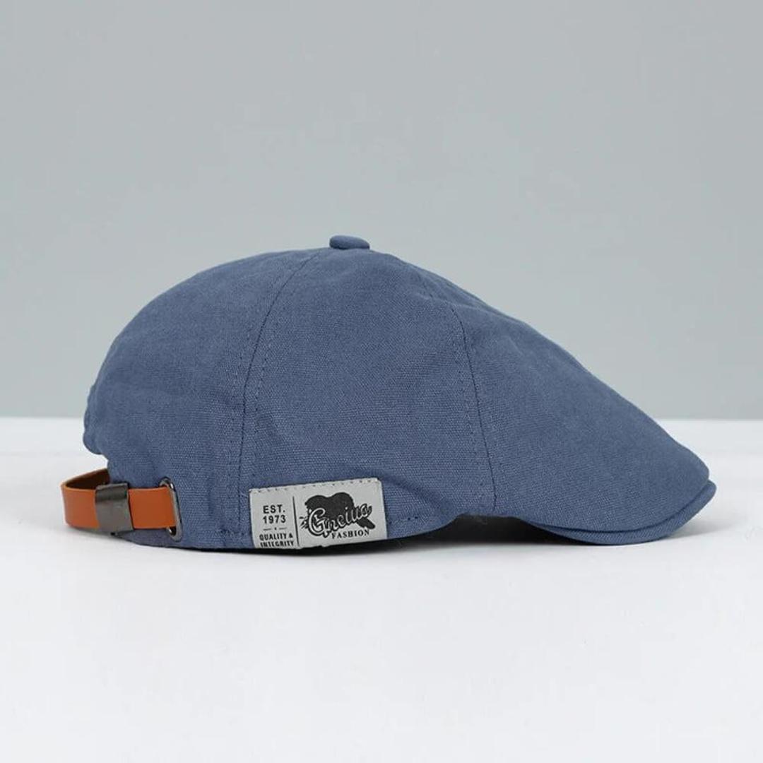 Velmora | Men’s Flat Cap with Adjustable Strap