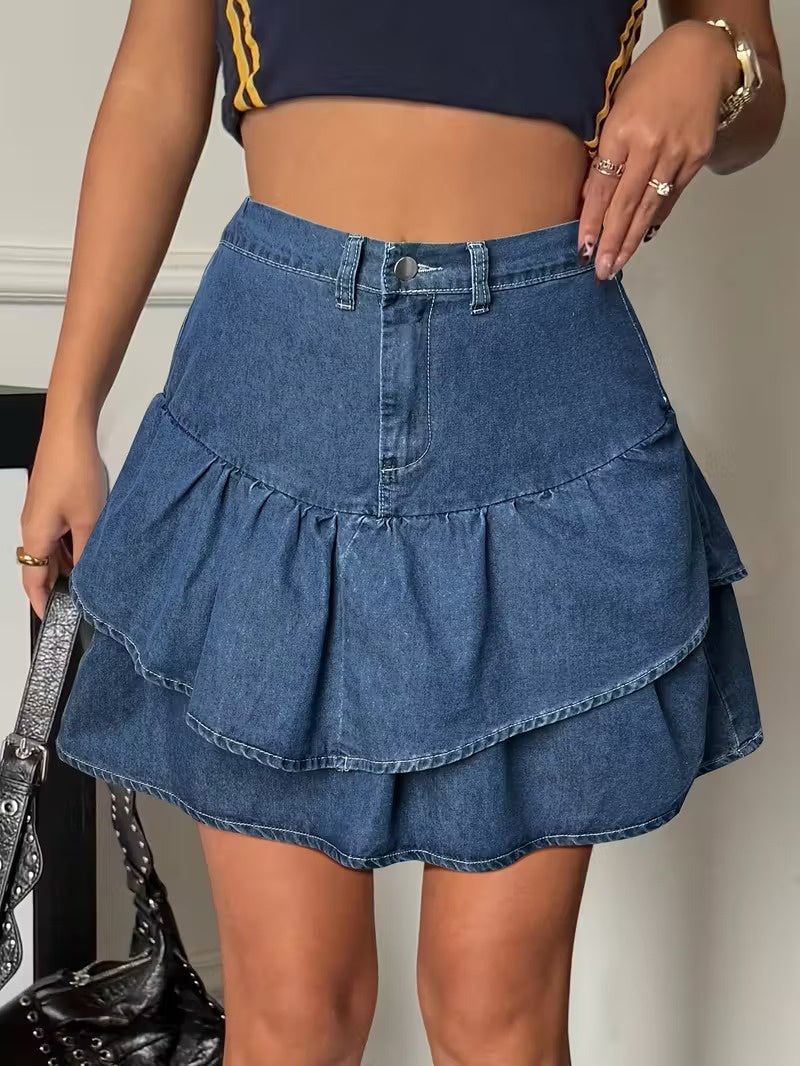 Women’s Ruffled Mini Skirt