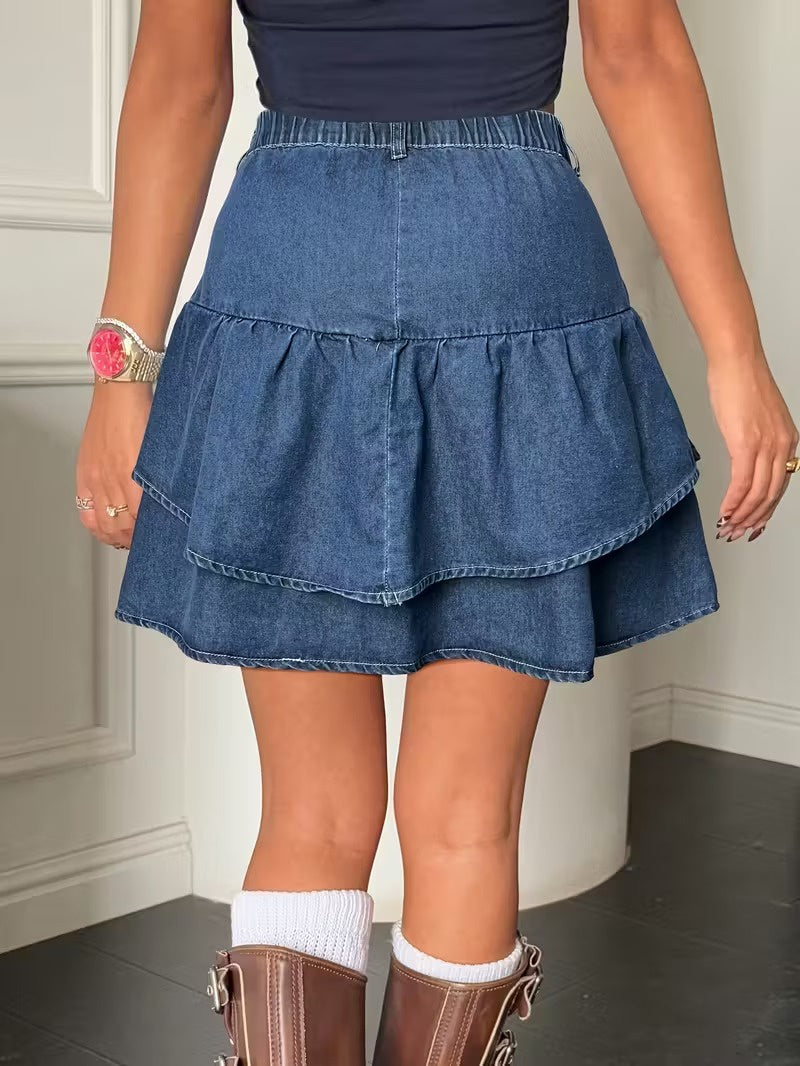 Women’s Ruffled Mini Skirt