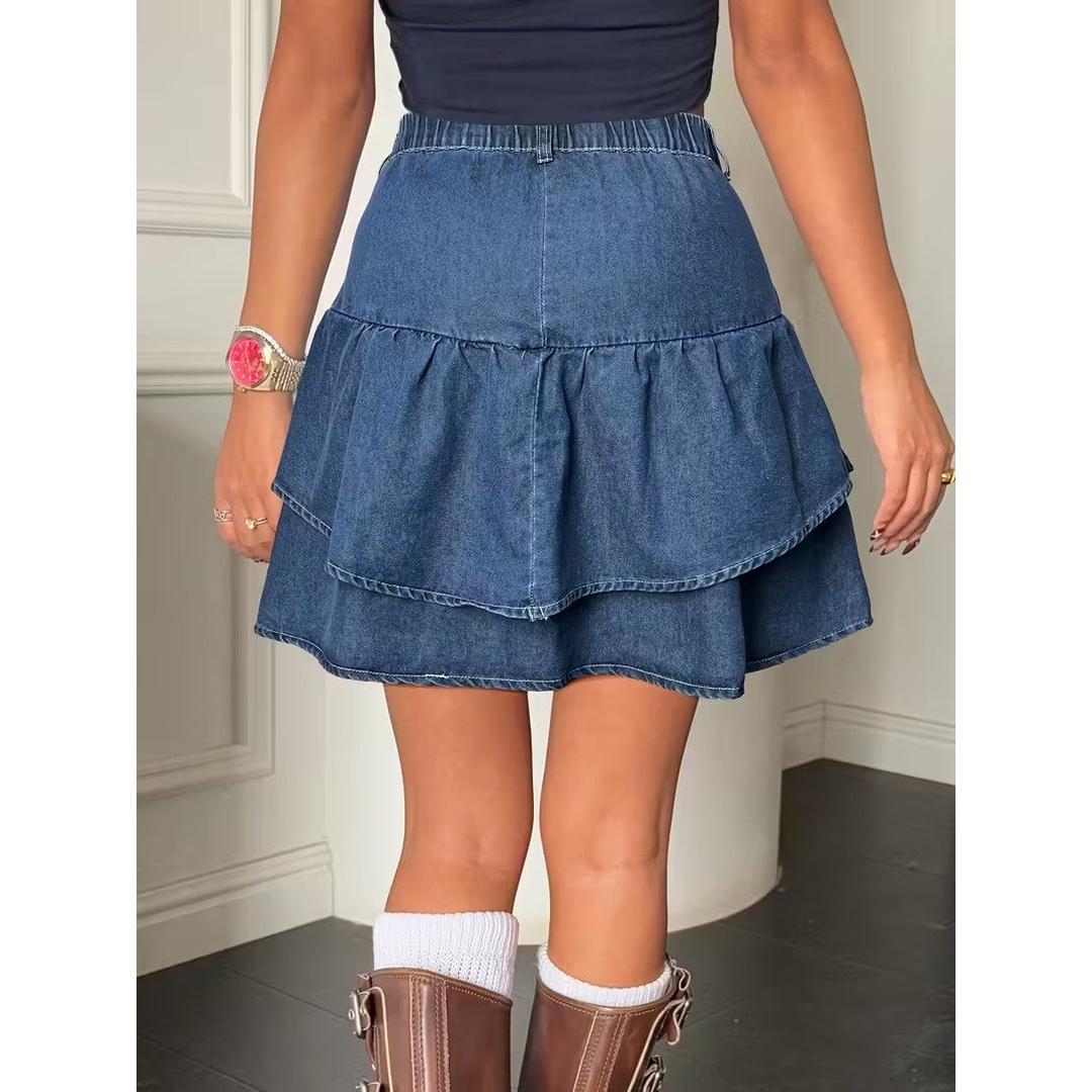 Women’s Ruffled Mini Skirt