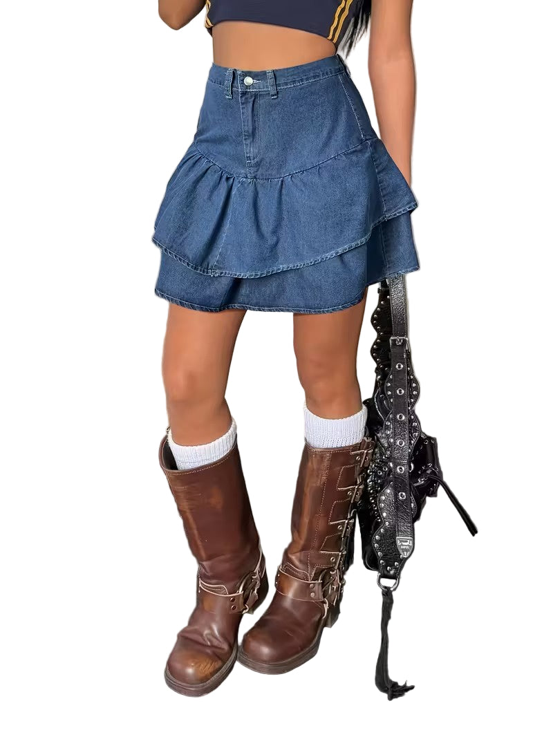 Women’s Ruffled Mini Skirt