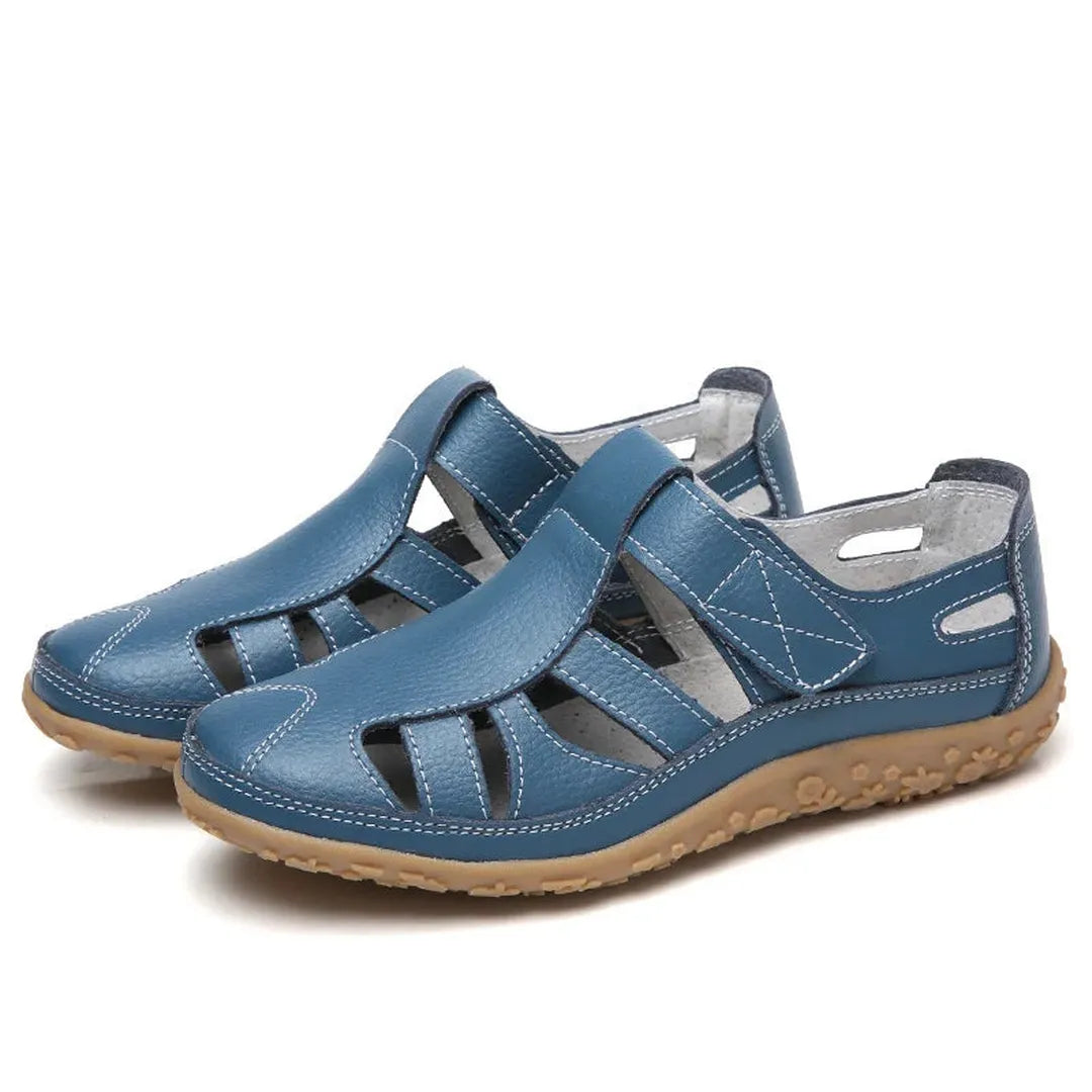 Clara | Women’s Slip-On Walking Shoes with Cut-Out Panels