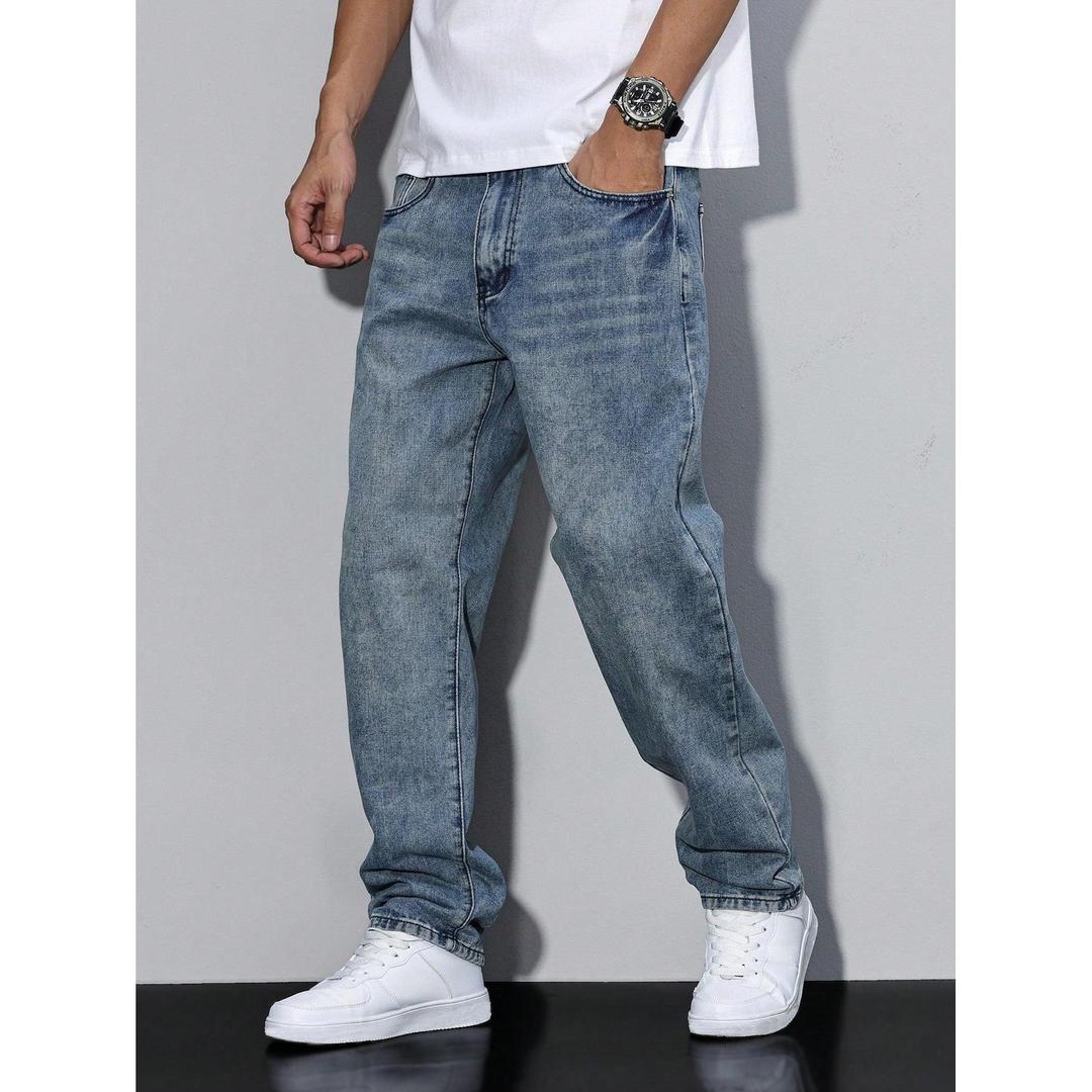 Ethan | Men’s Relaxed Fit Baggy Denim Jeans