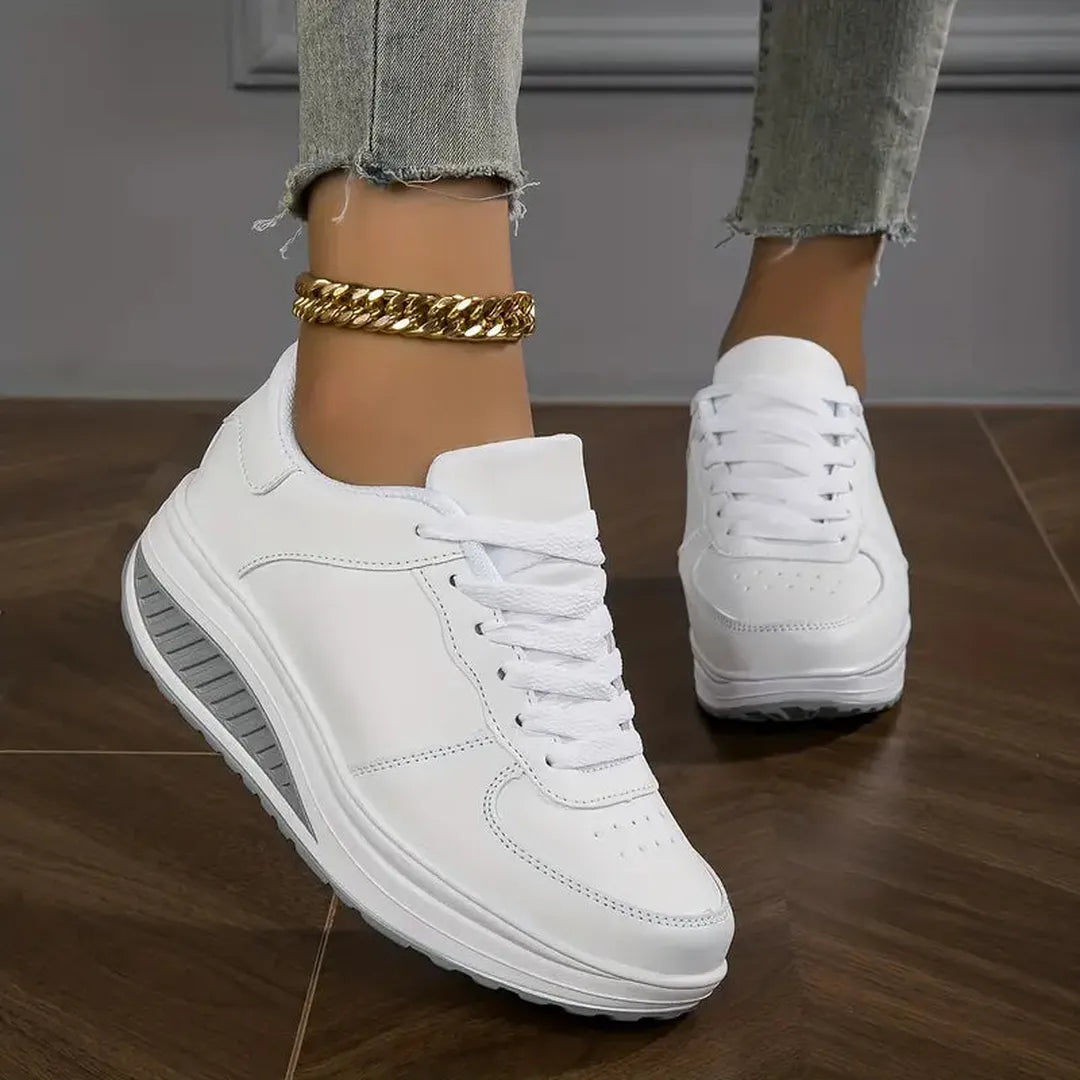 Naomi | Women’s Lace-Up Trainers with Cushioned Sole