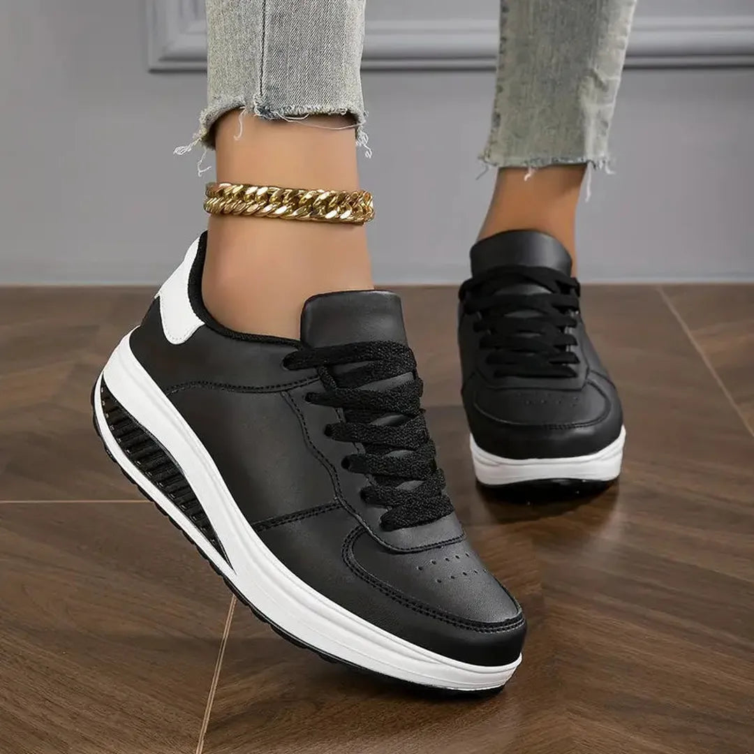Naomi | Women’s Lace-Up Trainers with Cushioned Sole