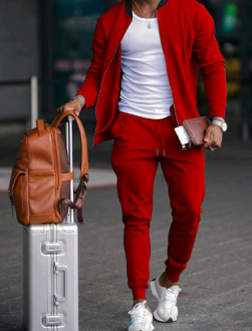 Torvane | Men’s Zip Sweatshirt and Jogger Pants Set