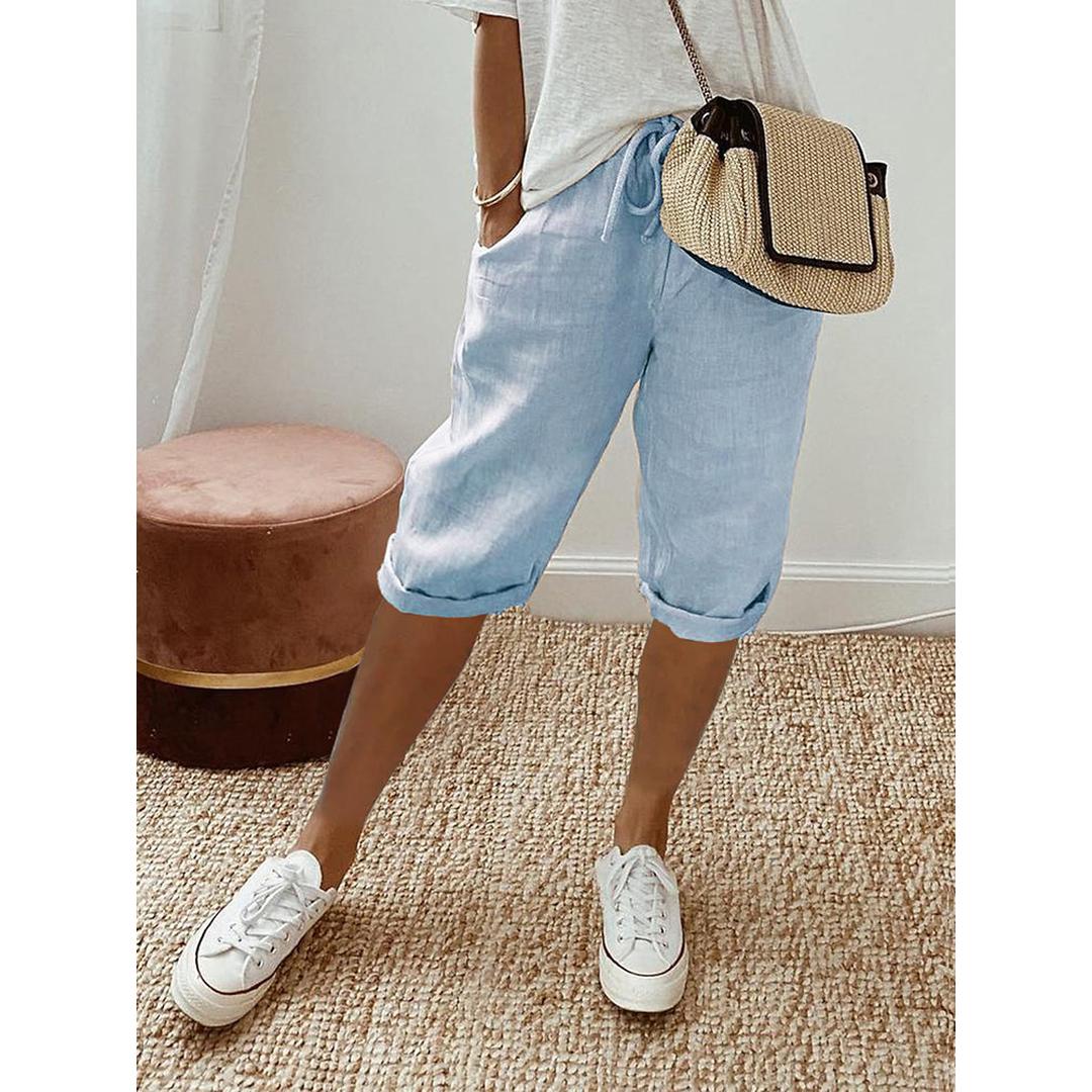 Ruby | Women’s Drawstring Waist Short Trousers