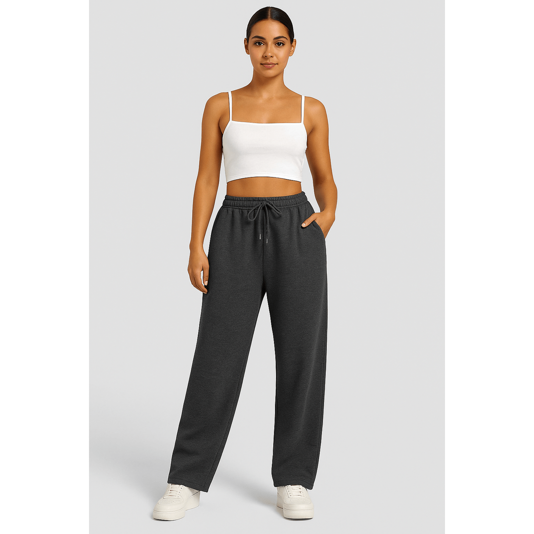 Lily | Women’s Wide-Leg Joggers with Drawstring Waist