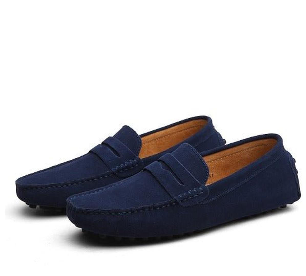 Marvello | Men’s Classic Suede Loafers with Slip-On Design