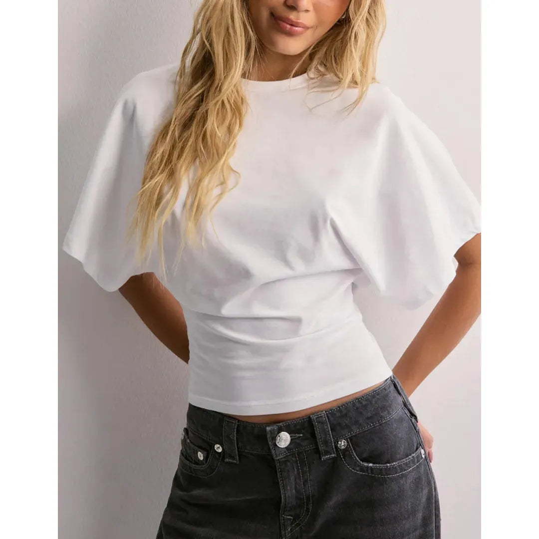Alyssa | Women’s Short Sleeve T-Shirt with Flared Sleeves