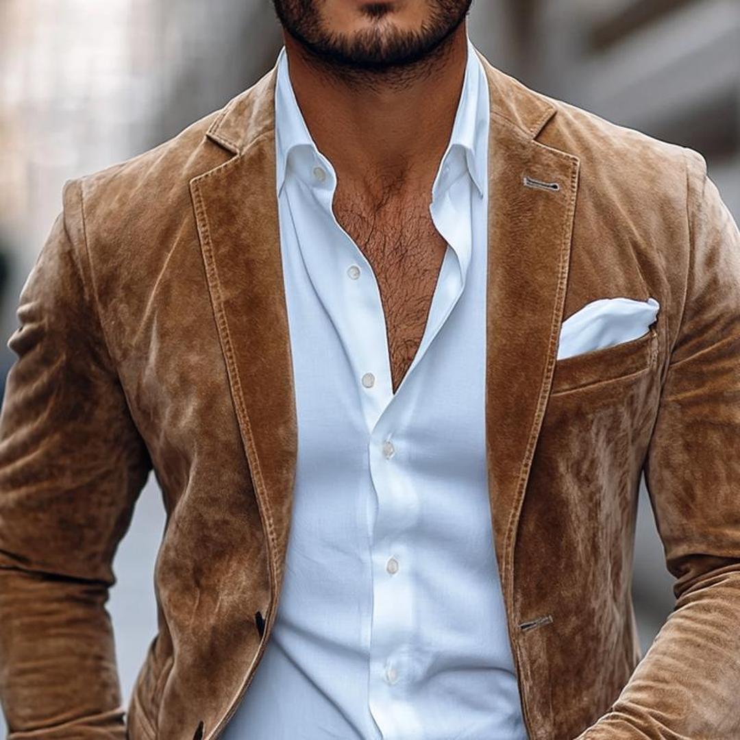 Oliver | Men’s Plain Two-Button Tailored Blazer