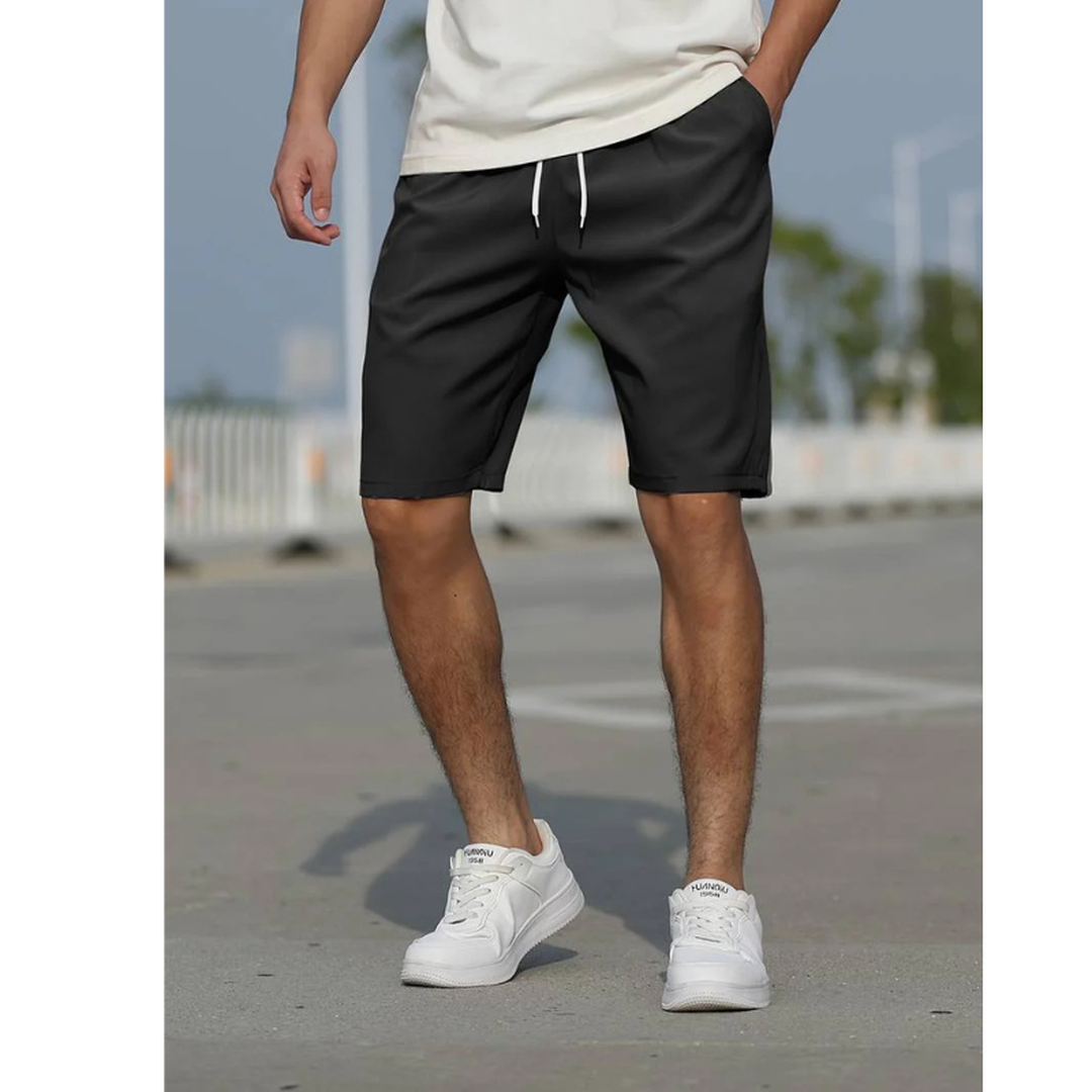 Ethan | Men’s Drawstring Waist Shorts with Low Rise