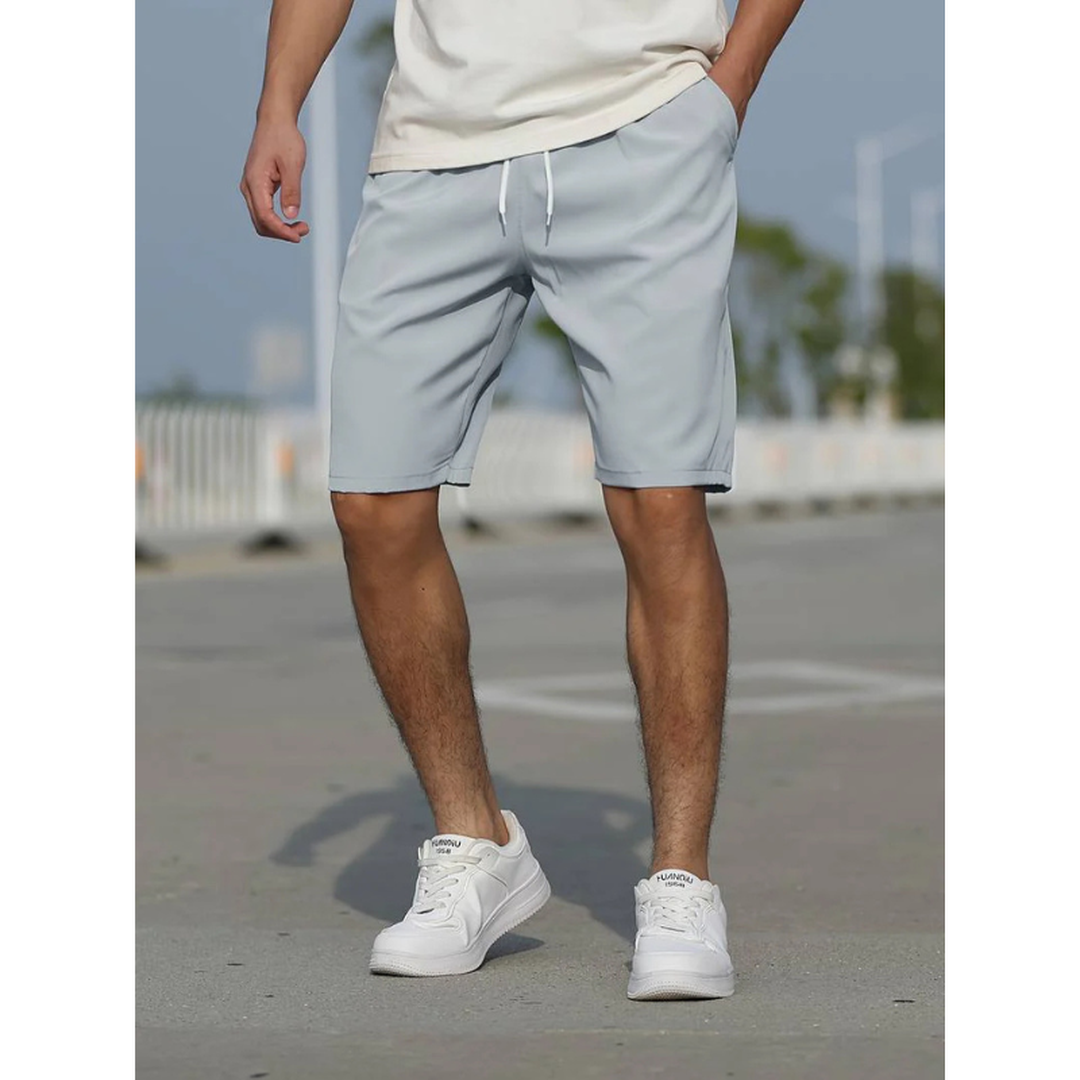 Ethan | Men’s Drawstring Waist Shorts with Low Rise