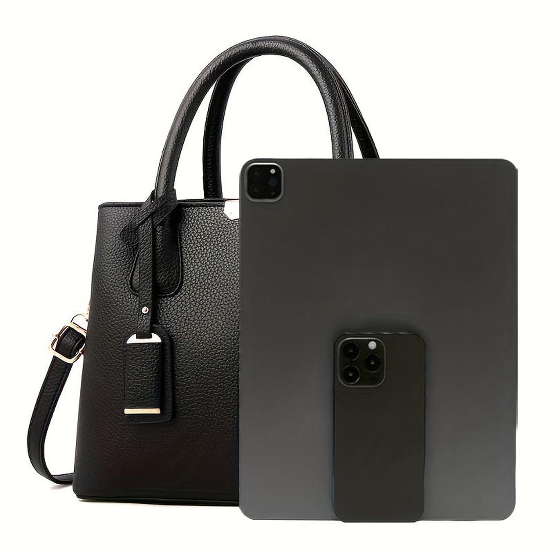 Valerra | Women’s Structured Handbag with Shoulder Strap