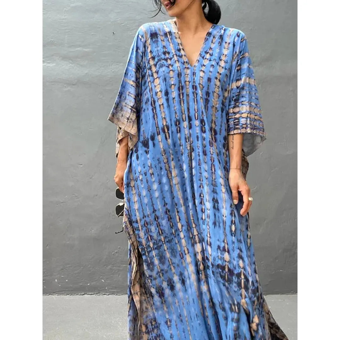 Naomi | Women’s Long Caftan Maxi Dress with Bohemian Style