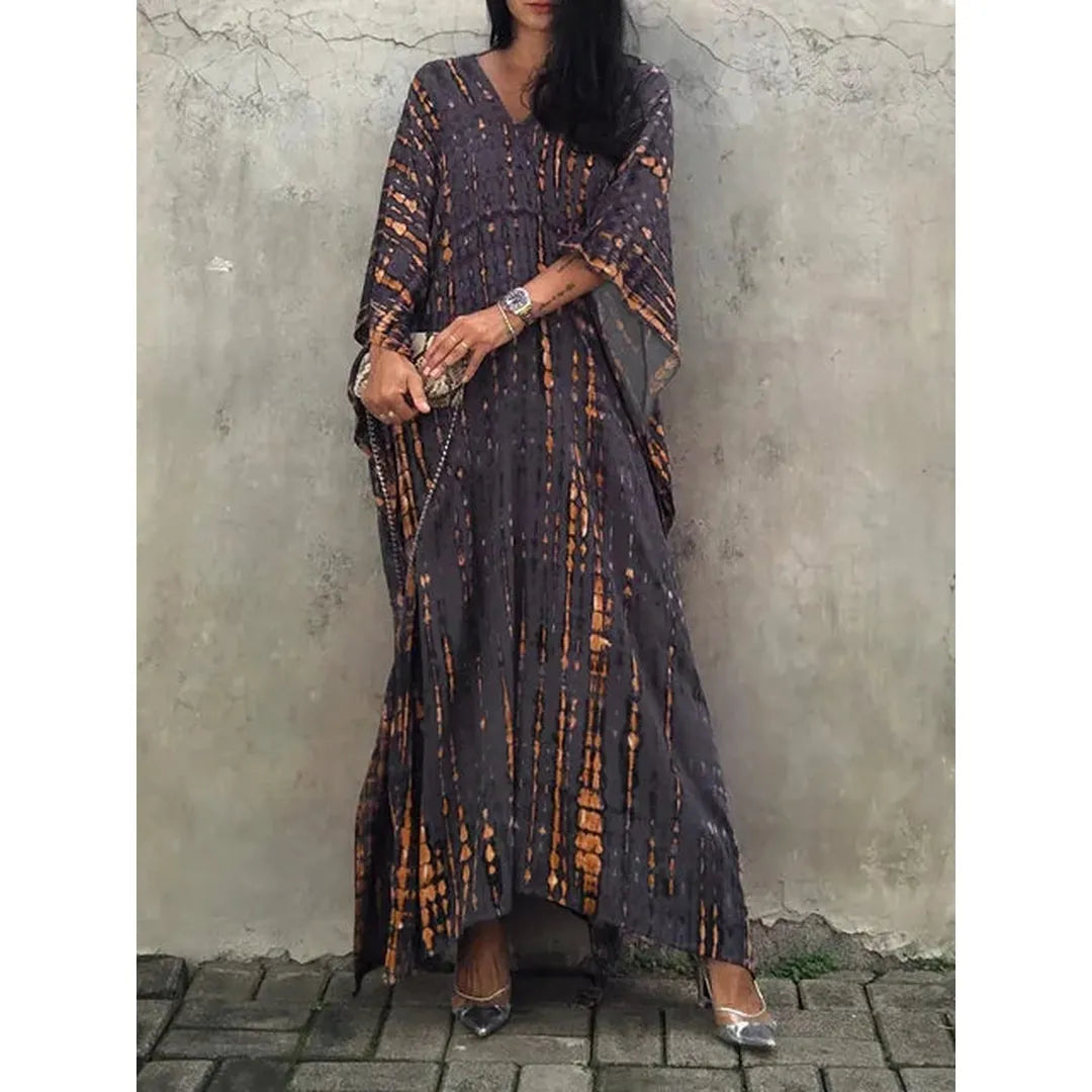 Naomi | Women’s Long Caftan Maxi Dress with Bohemian Style