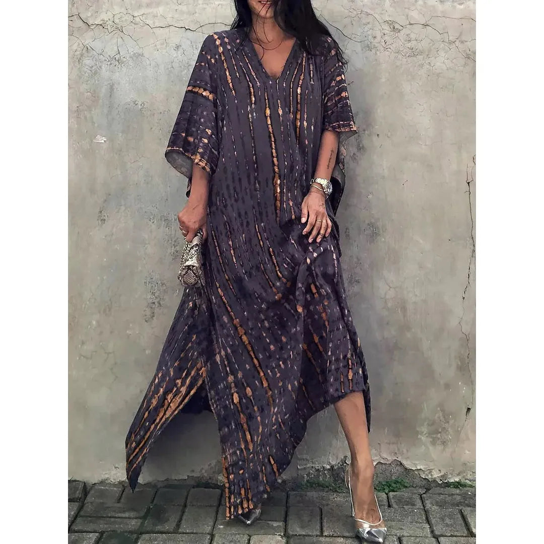 Naomi | Women’s Long Caftan Maxi Dress with Bohemian Style