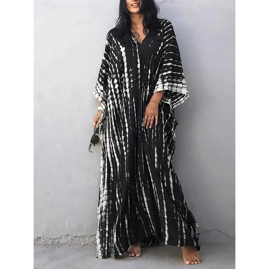 Naomi | Women’s Long Caftan Maxi Dress with Bohemian Style