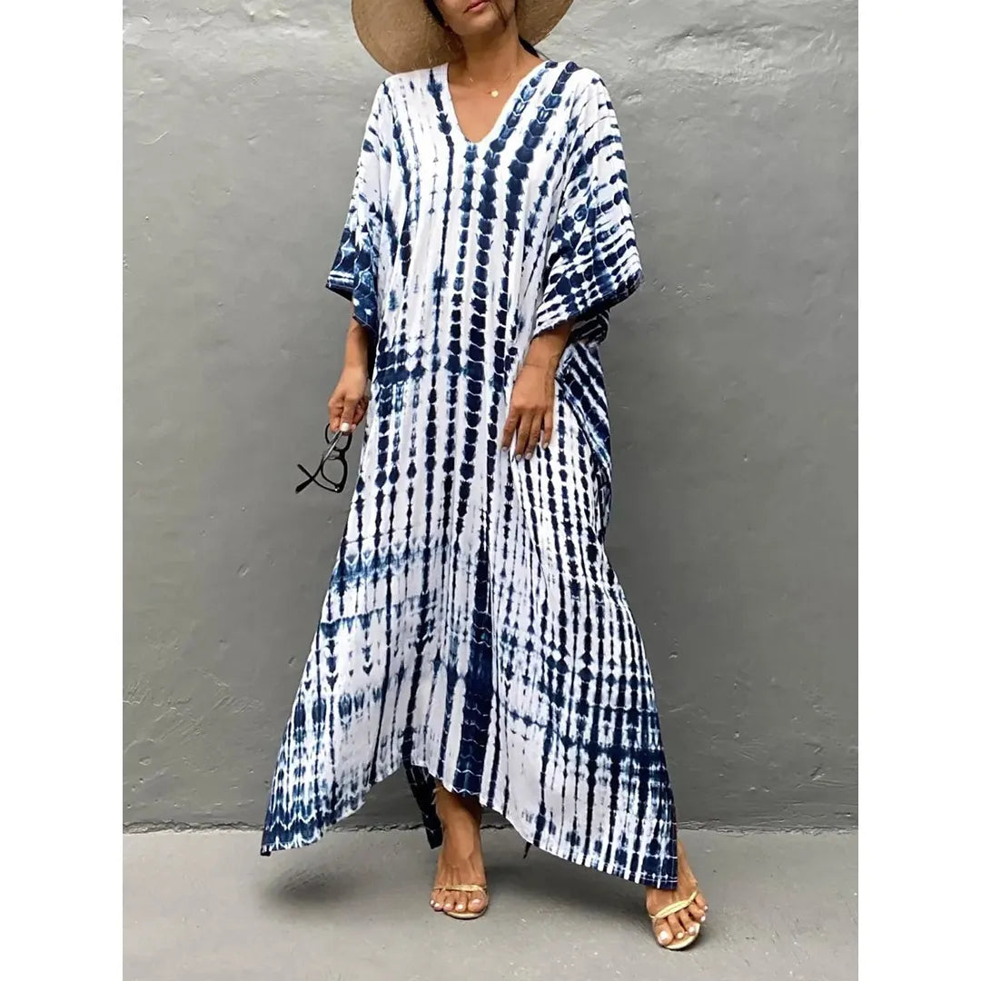 Naomi | Women’s Long Caftan Maxi Dress with Bohemian Style