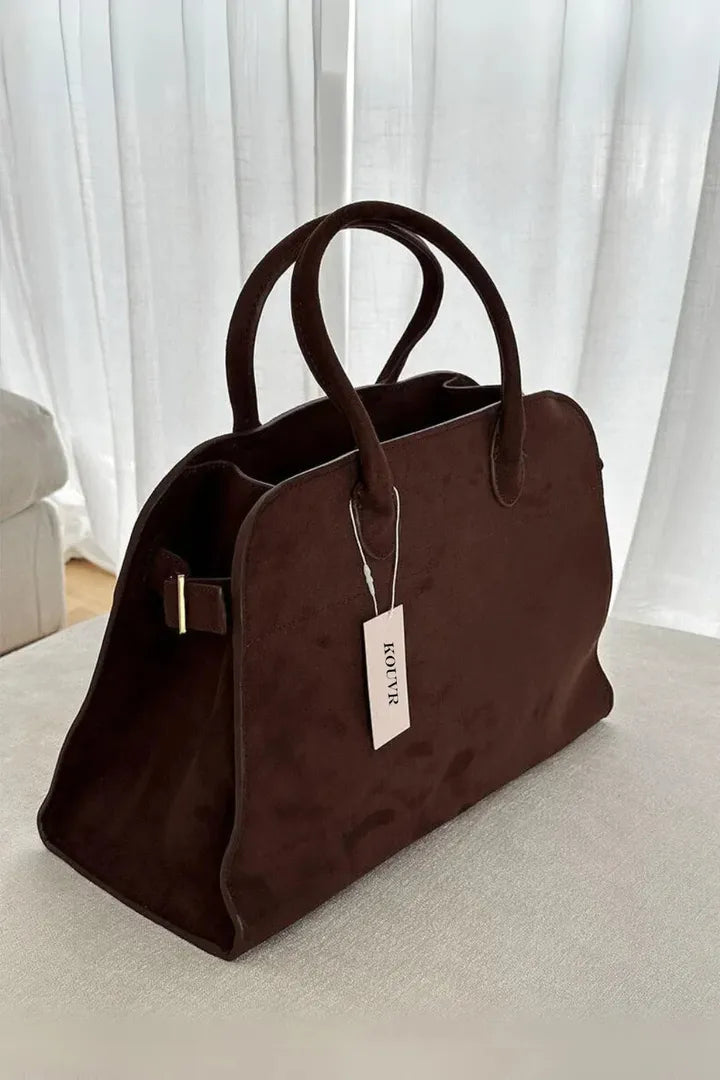 Harper | Women’s Leather Handbag with Double Top Handles