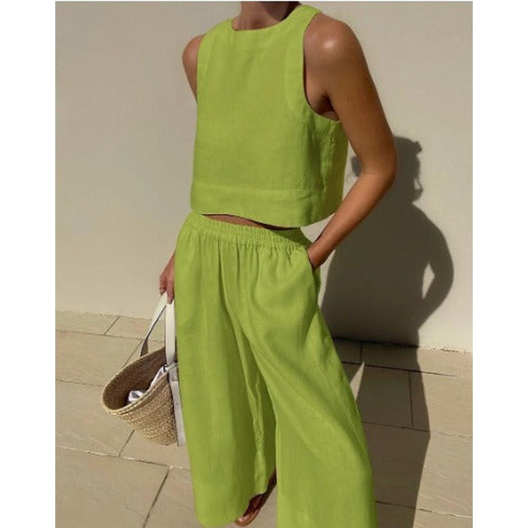 Chloe | Women’s Two-Piece Set with Top and Trousers