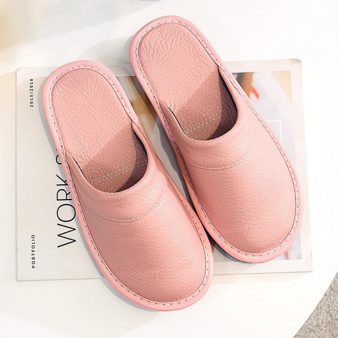 Torvello | Men’s Slip-On Slippers with Closed Toe Design