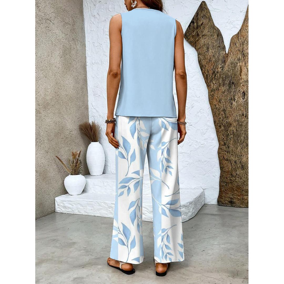 Brittany | Women’s Two-Piece Set with Floral Pattern