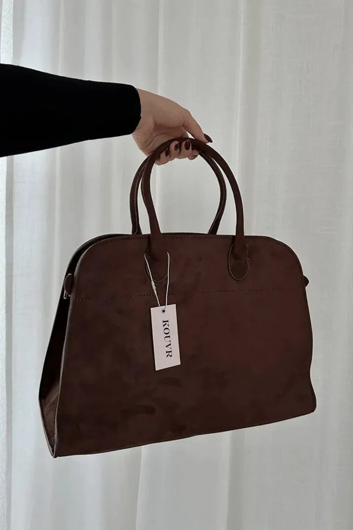 Harper | Women’s Leather Handbag with Double Top Handles